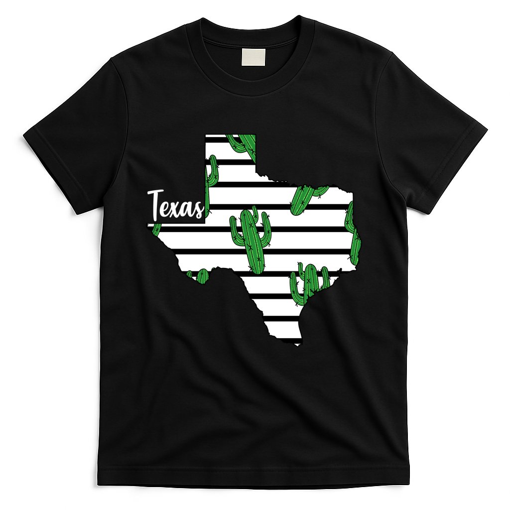 Texas Floral Cactus T-Shirt