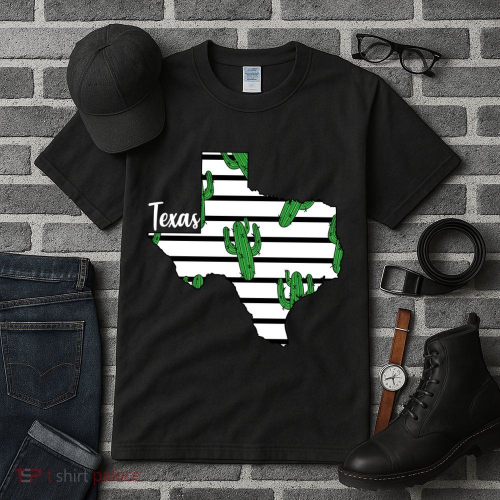 Texas Floral Cactus Tall T-Shirt