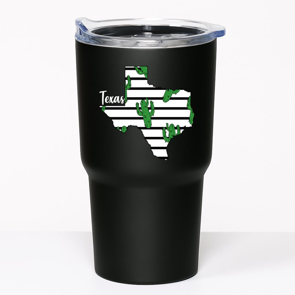 Texas Floral Cactus Tumbler