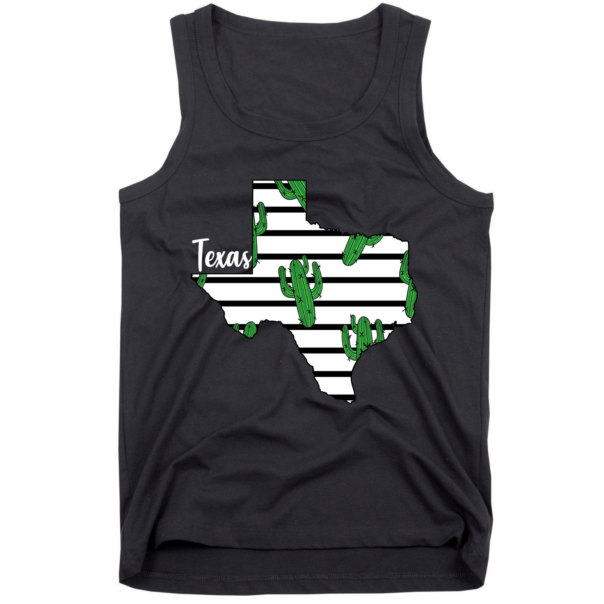 Texas Floral Cactus Tank Top