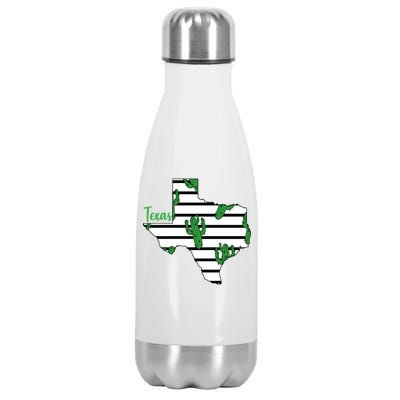 Texas Floral Cactus Stainless Steel Insulated Water Bottle