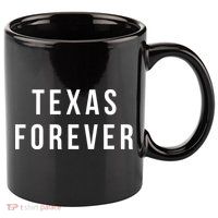 Texas Forever 11oz C Handle Ceramic Mug