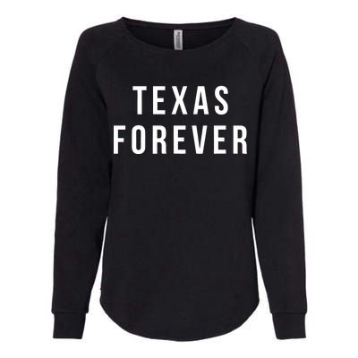 Texas Forever Womens California Wash Sweatshirt