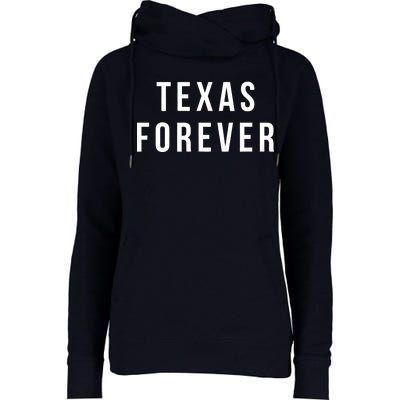 Texas Forever Womens Funnel Neck Pullover Hood