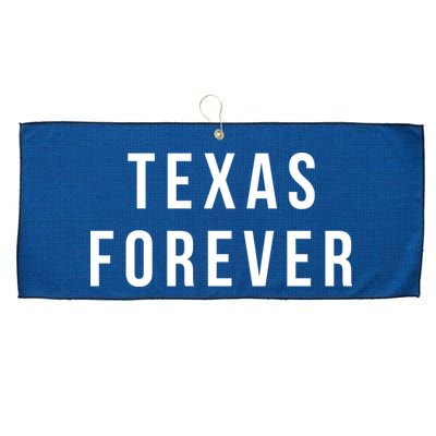 Texas Forever Large Microfiber Waffle Golf Towel