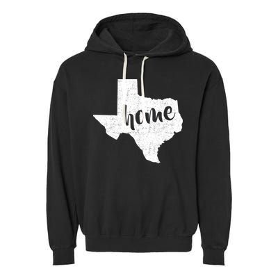 Texas Home State Garment-Dyed Fleece Hoodie