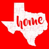 Texas Home State Button