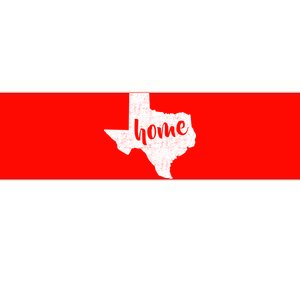 Texas Home State Bumper Sticker