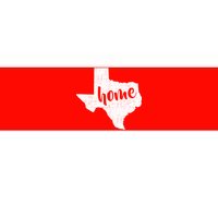 Texas Home State Bumper Sticker