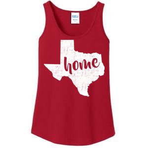 Texas Home State Ladies Essential Tank