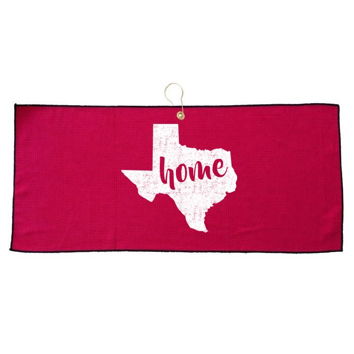 Texas Home State Large Microfiber Waffle Golf Towel