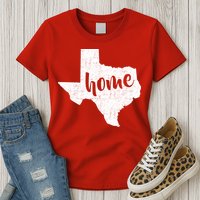 Texas Home State Womens T-Shirt