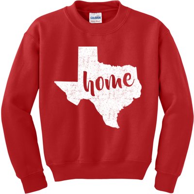 Texas Home State Kids Sweatshirt