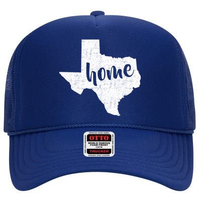 Texas Home State High Crown Mesh Back Trucker Hat