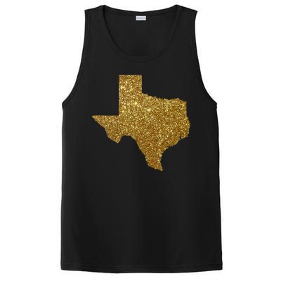 Texas Limited Edition Gold Glitz PosiCharge Competitor Tank