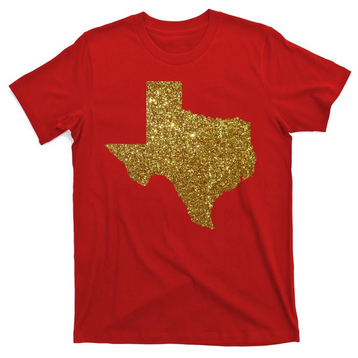 Texas Limited Edition Gold Glitz T-Shirt