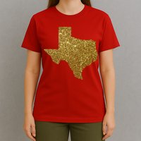 Texas Limited Edition Gold Glitz T-Shirt
