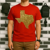 Texas Limited Edition Gold Glitz T-Shirt