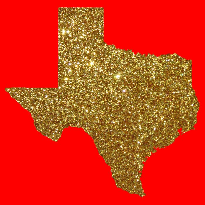 Texas Limited Edition Gold Glitz T-Shirt