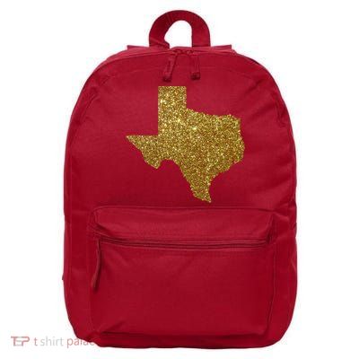 Texas Limited Edition Gold Glitz 16 in Basic Backpack
