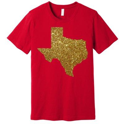 Texas Limited Edition Gold Glitz Premium T-Shirt