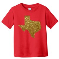 Texas Limited Edition Gold Glitz Toddler T-Shirt