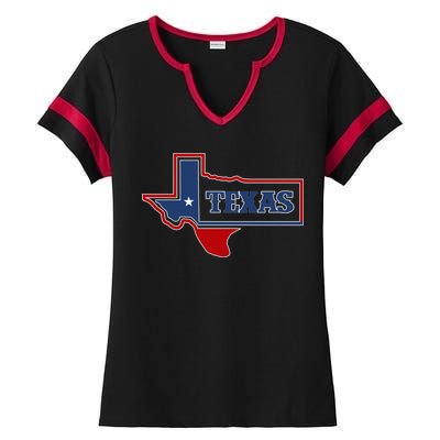 Texas Logo Ladies Halftime Notch Neck Tee