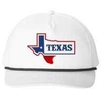 Texas Logo Snapback Five-Panel Rope Hat