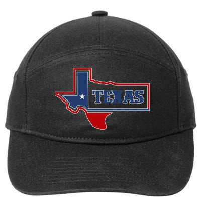 Texas Logo 7-Panel Snapback Hat