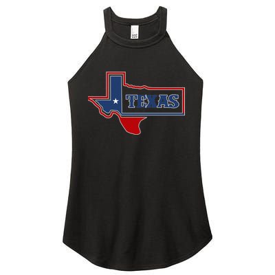 Texas Logo Women's Perfect Tri Rocker Tank