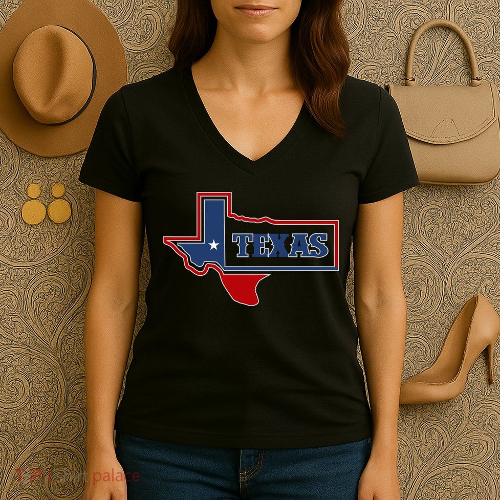 Texas Logo Women's V-Neck T-Shirt