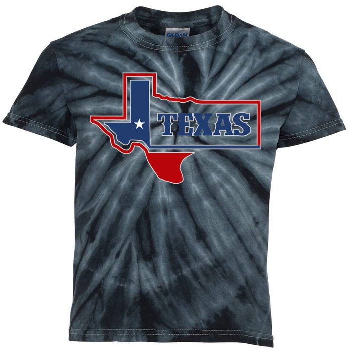 Texas Logo Kids Tie-Dye T-Shirt