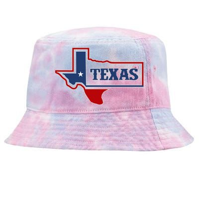 Texas Logo Tie-Dyed Bucket Hat