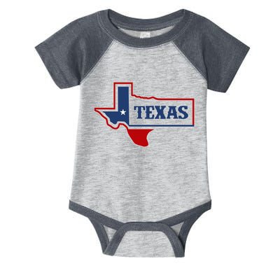 Texas Logo Infant Baby Jersey Bodysuit