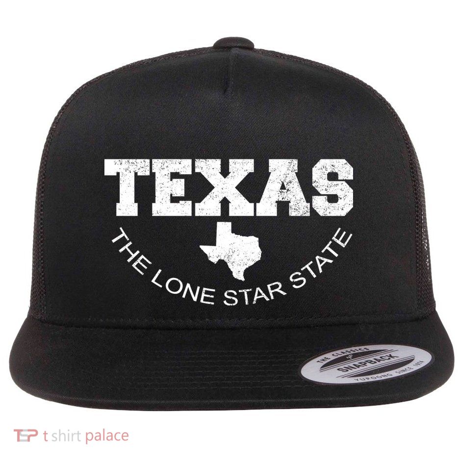 Texas Lone Star State Flatbill Hat