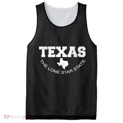 Texas Lone Star State Mesh Reversible Basketball Jersey Tank