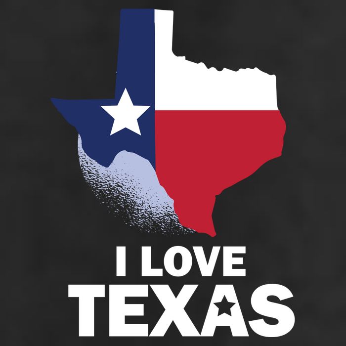 Texas Love 7 Panel Mesh Trucker Snapback Hat
