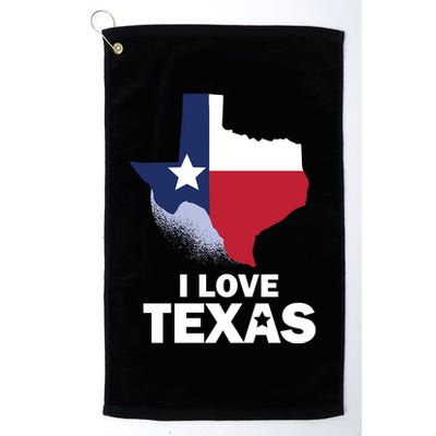Texas Love Golf Towel