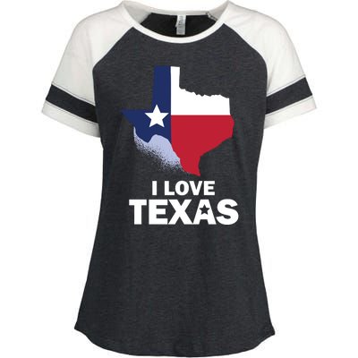 Texas Love Enza Ladies Jersey Colorblock Tee