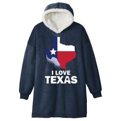 Texas Love Hooded Wearable Blanket