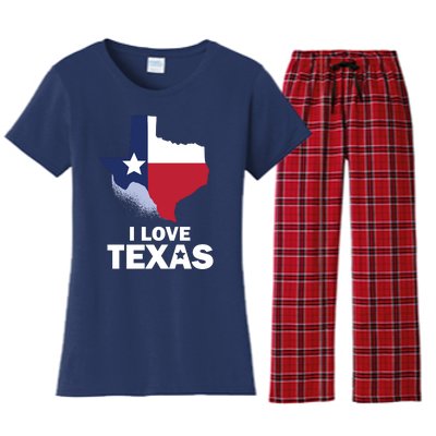 Texas Love Women's Flannel Pajama Set