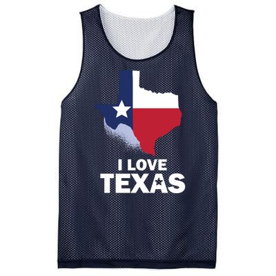 Texas Love Mesh Reversible Basketball Jersey Tank