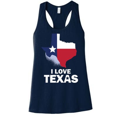 Texas Love Women's Racerback Tank