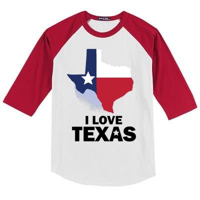 Texas Love Kids Colorblock Raglan Jersey