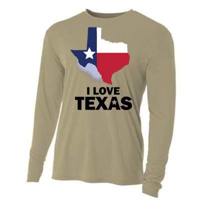 Texas Love Cooling Performance Long Sleeve Crew