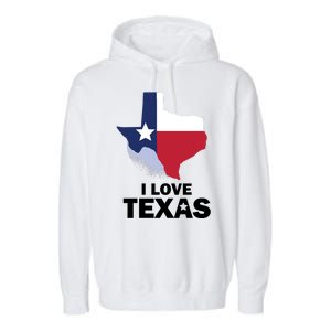 Texas Love Garment-Dyed Fleece Hoodie