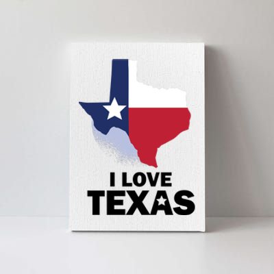 Texas Love Canvas