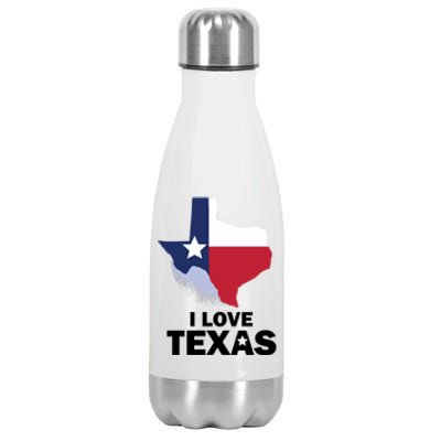 Texas Love Stainless Steel Insulated Water Bottle