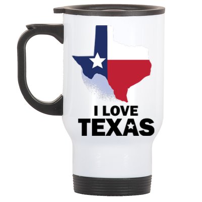 Texas Love Stainless Steel Travel Mug