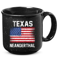 Texas Neanderthal  15oz Campfire Ceramic Mug